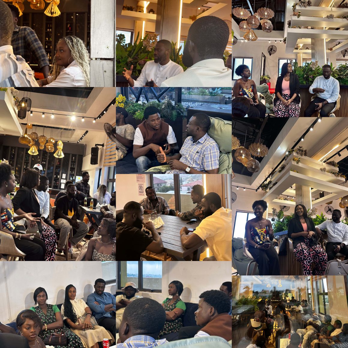 Kumasi creatives networking at Creative Ascent September branding event