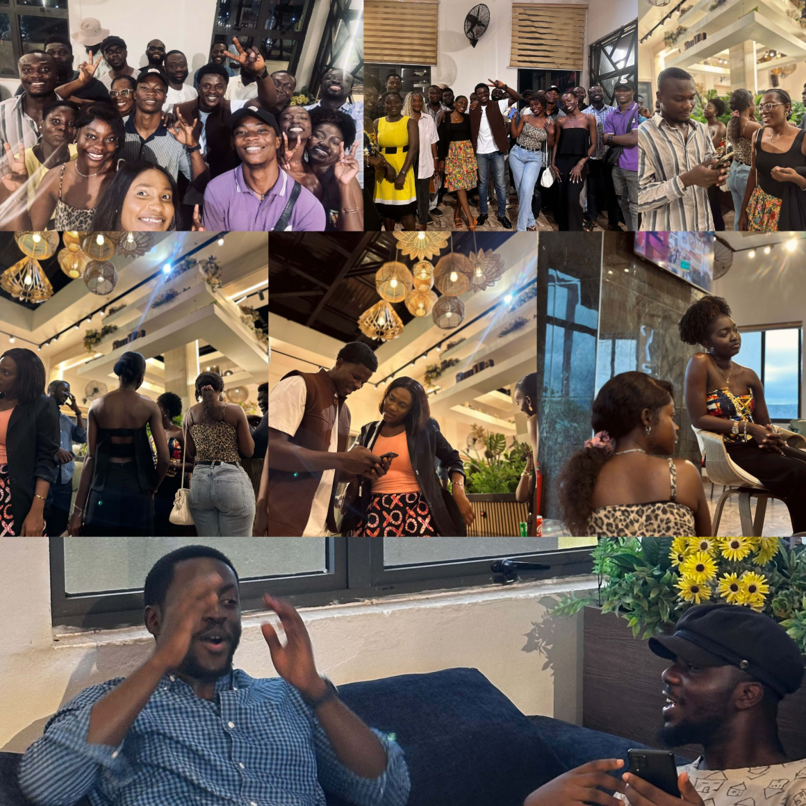 Attendees at Creative Ascent September meetup in Kumasi on personal branding