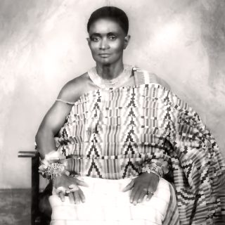 Portrait of Asantehemaa Nana Konadu Yiadom III