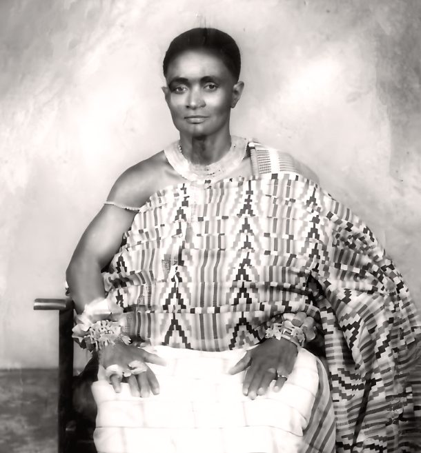 Portrait of Asantehemaa Nana Konadu Yiadom III