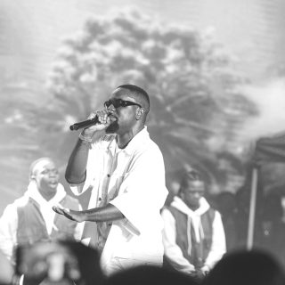 Sarkodie performing live at Rapperholic 2025 Homecoming in Kumasi
