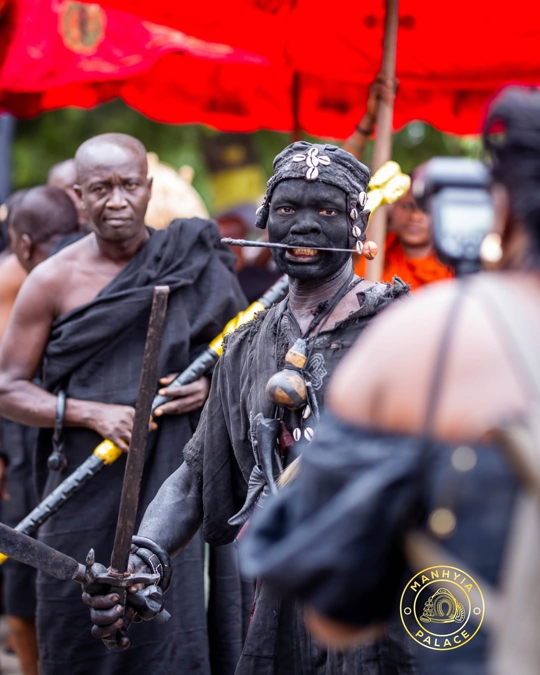 Abrafuor at the funeral rite of Asantehemaa Nana Konadu Yiadom III