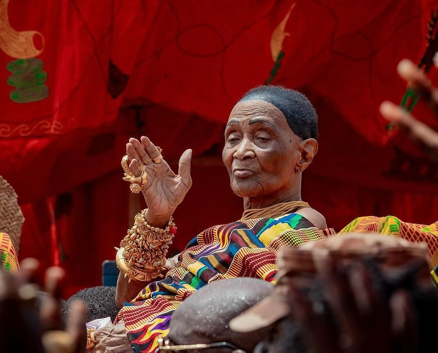 Portrait of Asantehemaa Nana Konadu Yiadom III
