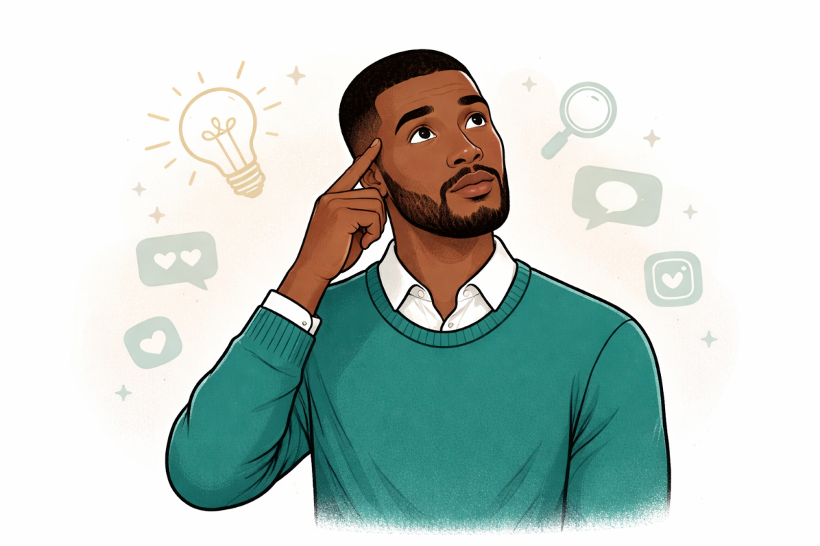 Illustration representing how to improve brand visibility without spending money